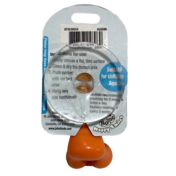 Happy Smiles Personalized Kids Toothbrush Holder Allison Lion - Picture 2 of 4